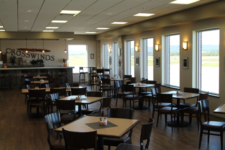 Katara's Crosswinds Cafe' Interior. Photo by Bob Gerard.