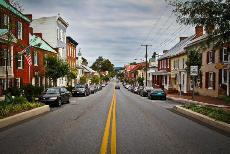Downtown Shepherdstown Streetscene