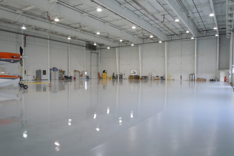 MRB South, hangar floor