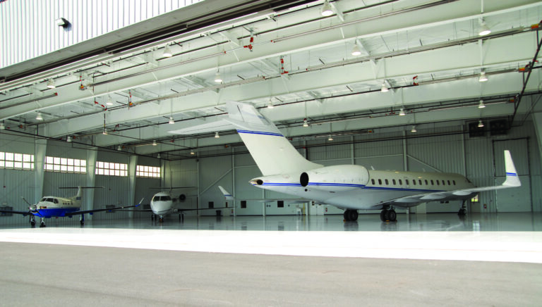 MRB South can accommodate aircraft as large as Global Express, Gulfstream G700
